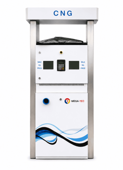 CNG refilling dispensers rated for working pressures up to 25MPa.