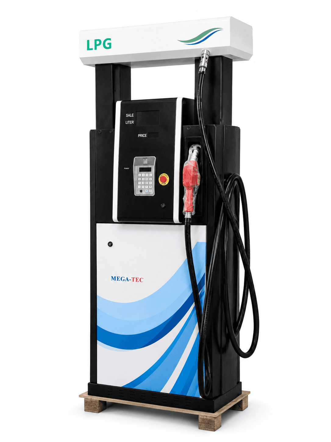 LPG dispensers, assembled and tested in Nigeria.